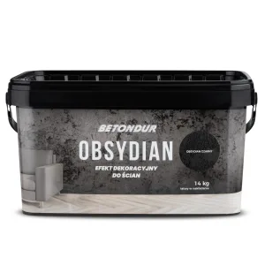 Betondur OBSYDIAN efekt dekoracyjny do ścian (czarny)